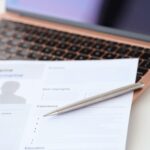 In questa foto viene mostrato un curriculum vitae