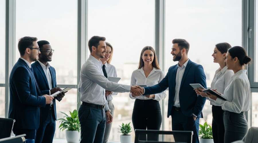 In questa immagine viene rappresentato l'inizio del processo di onboarding per un nuovo dipendente.