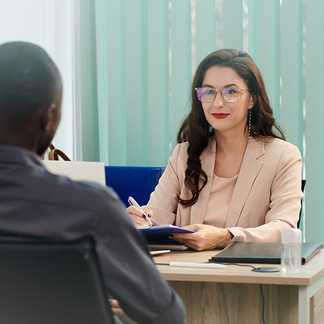 Colloquio in ufficio