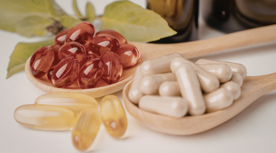 Questa foto rappresenta dei tipici prodotti del settore nutraceutico